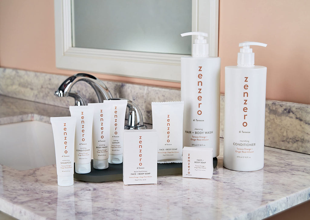 RAPSI ZENZERO Ginger Root Conditioner with Tarocco Orange – Nourishing, Shiny Hair | Sicily, Italy