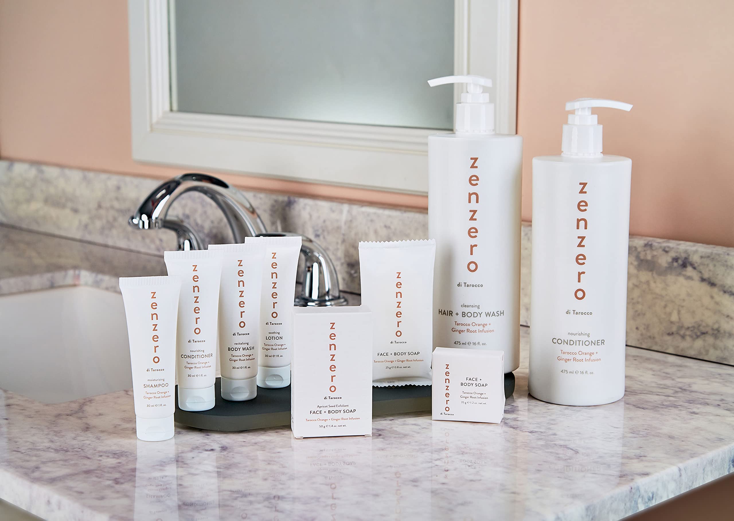 RAPSI ZENZERO Ginger Root Conditioner with Tarocco Orange – Nourishing, Shiny Hair | Sicily, Italy