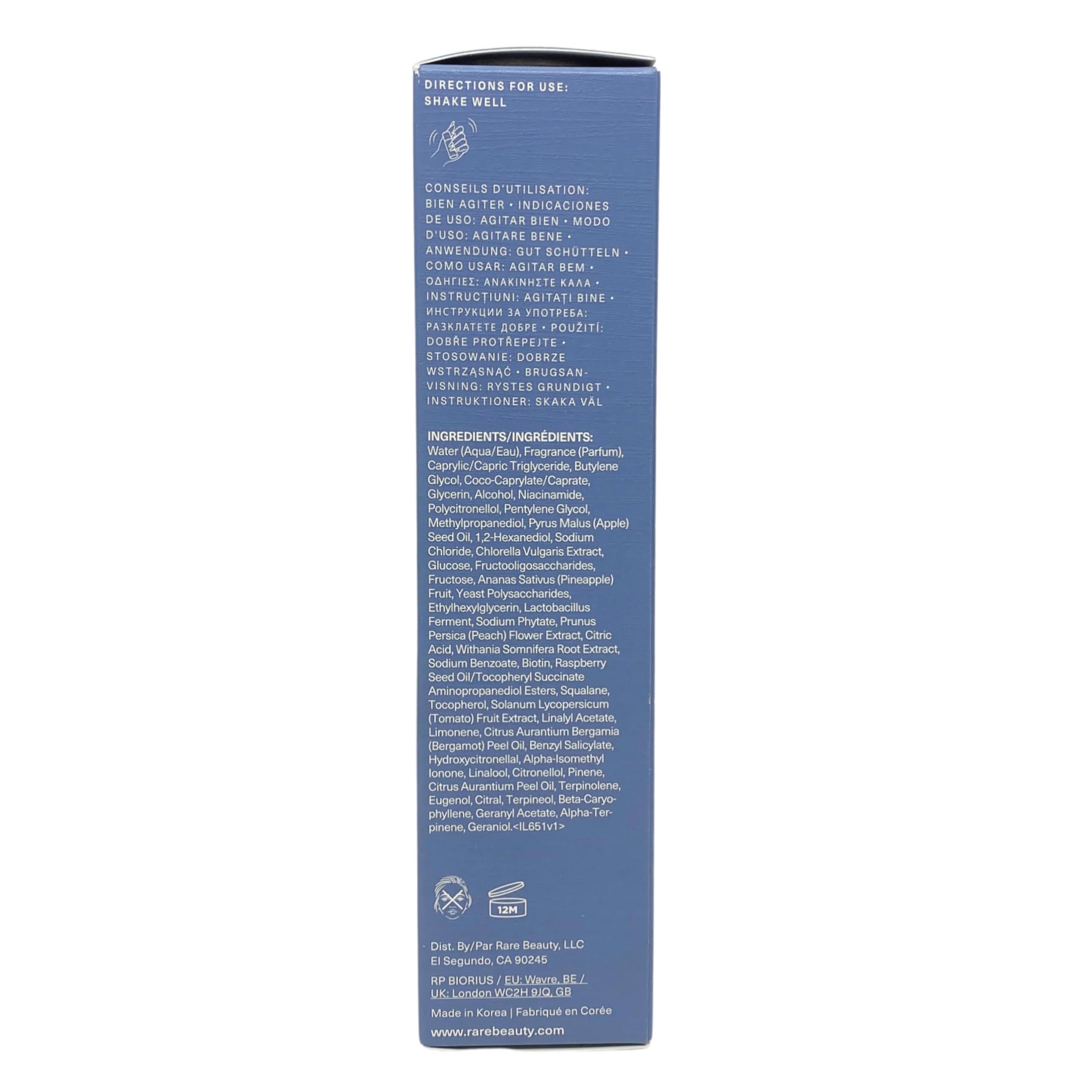 Rare Beauty Find Comfort Body & Hair Fragrance Mist – Feel Seen (3.38 fl oz / 100 mL) | 24h Hydration
