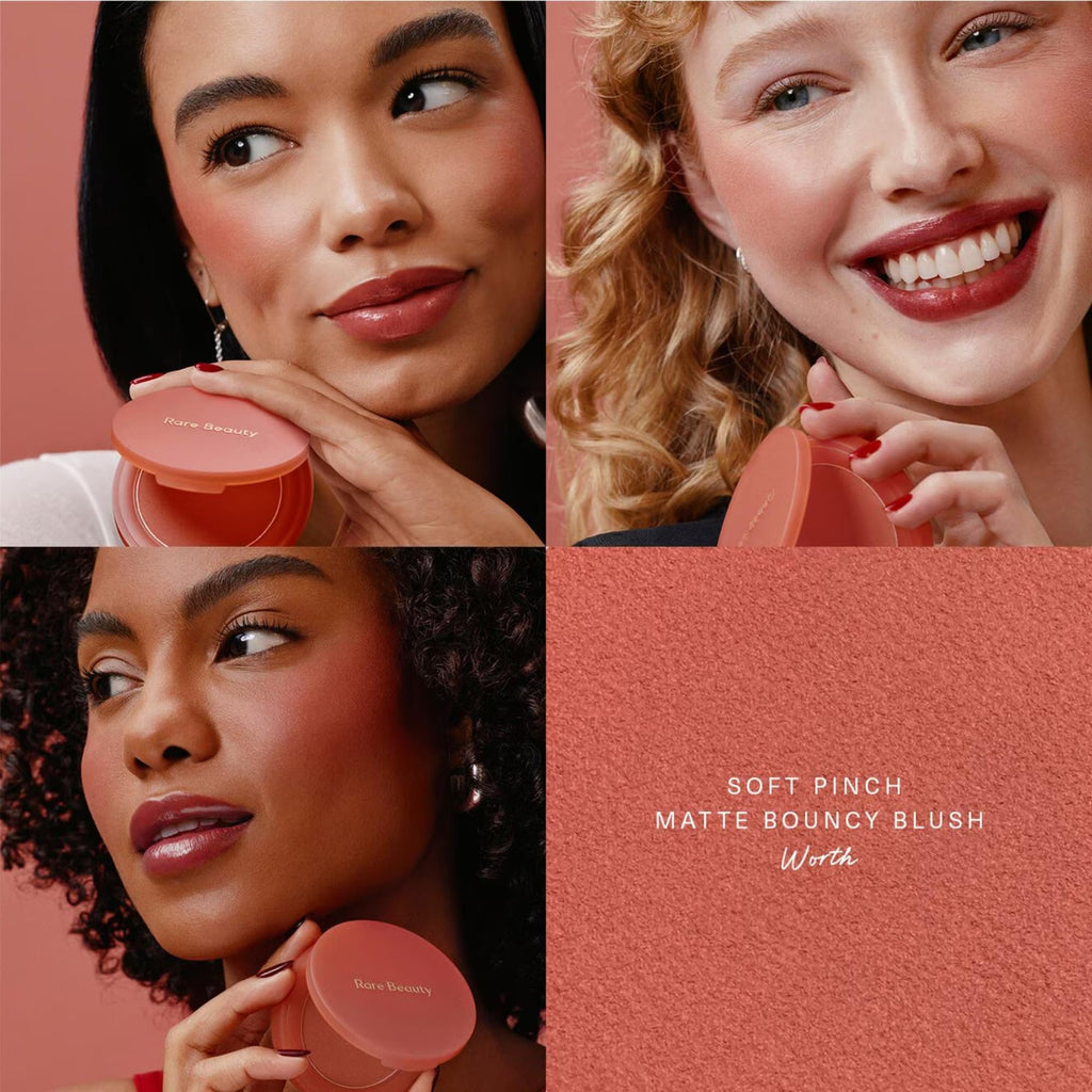 Rare Beauty Soft Pinch Cheek & Lip Trio – Matte Blush, Mini Liquid Blush & Mini Tinted Lip Oil