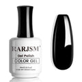 RARJSM Black Gel Nail Polish – No HEMA, 35ml, One-Step UV/LED Cure