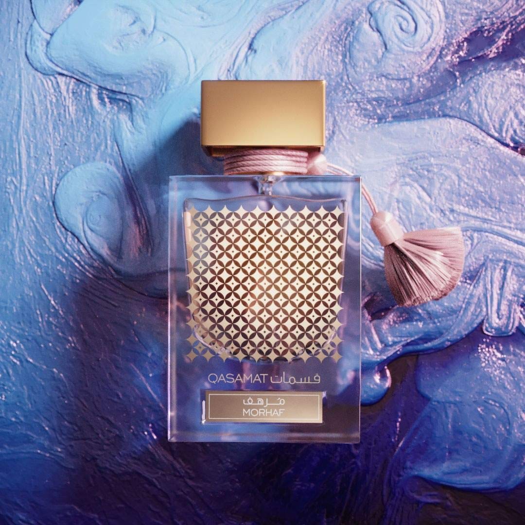 RASASI Qasamat Morhaf Unisex EDP – 65 ML (2.1 oz) | Damask Rose & Geranium on Oriental Woods