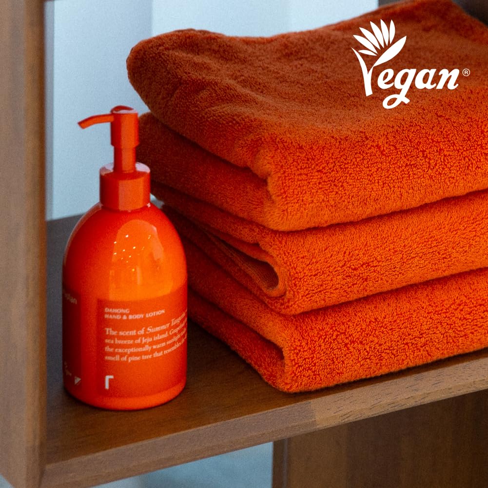 RATAPLAN Dahong Hand & Body Lotion - Vegan Gentle Moisturizer with Tangerine of Jeju Island