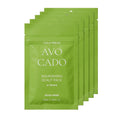 RATED GREEN Cold Brew Avocado Nourishing Scalp Pack with Banana – Hydrating Hair Mask (1.69 Fl oz x5)