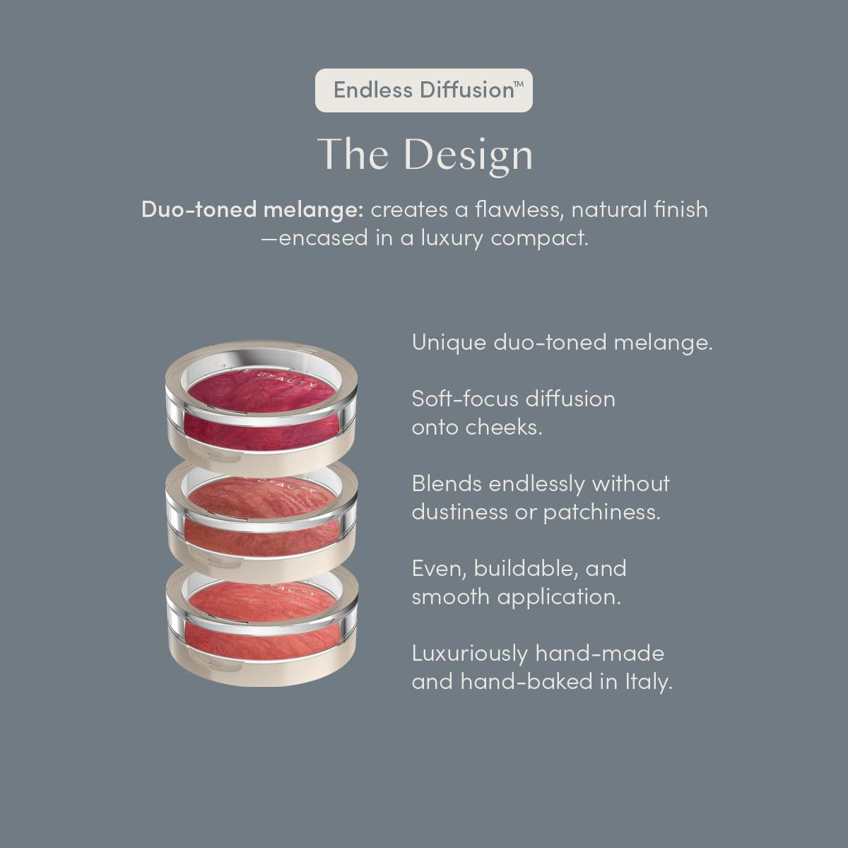 Ravie Beauty Endless Diffusion™ Baked Blush Oasis – Long-Lasting, Buildable, Smooth Finish