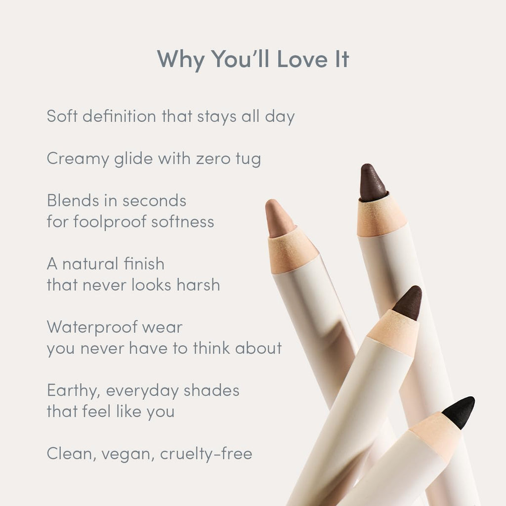 Ravie Beauty Soft Definition Longwear Eyeliner Pencil Black | Waterproof & Vegan