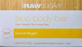 RawSugar Lemon Sugar Eco Body Bar 5 oz | Hydrating Jojoba Oil, Vegan & Cruelty-Free