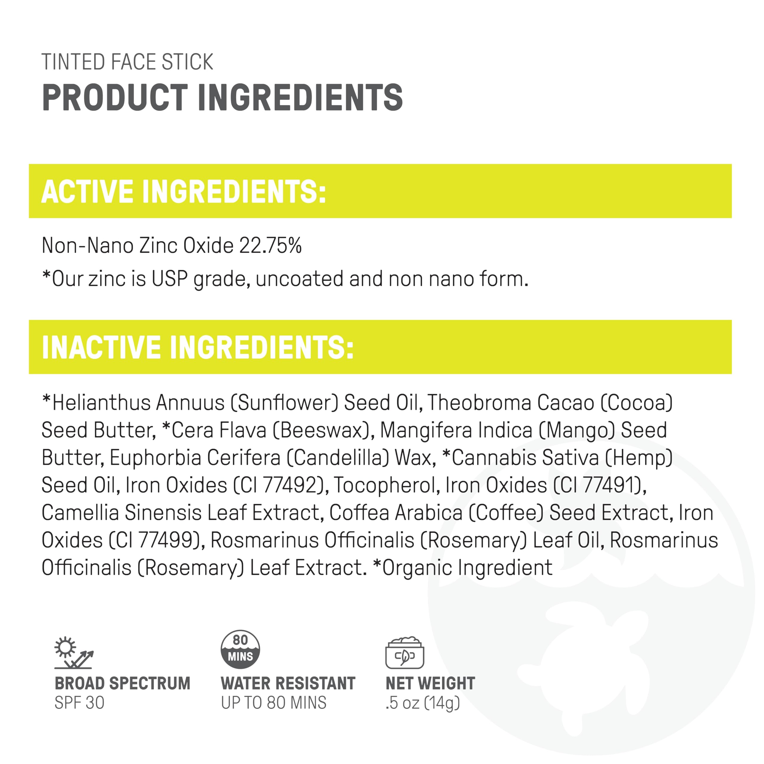 Raw Elements Ultra-Moisturizing Tinted Face Cream SPF 30 | Reef-Friendly Mineral Sunscreen Bronze (Pack of 2)