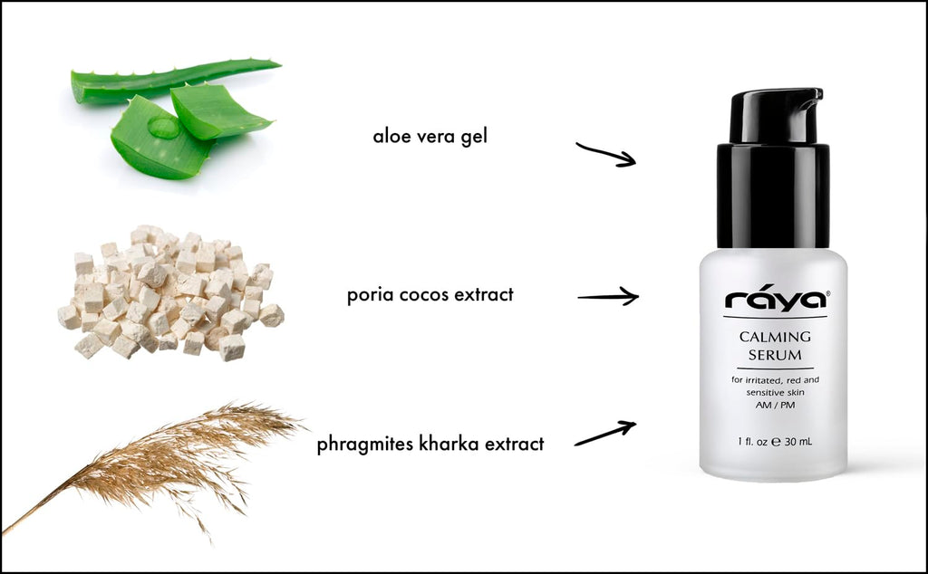 Raya Calming Serum (504) | Calming Facial Treatment for Irritated & Sensitive Skin