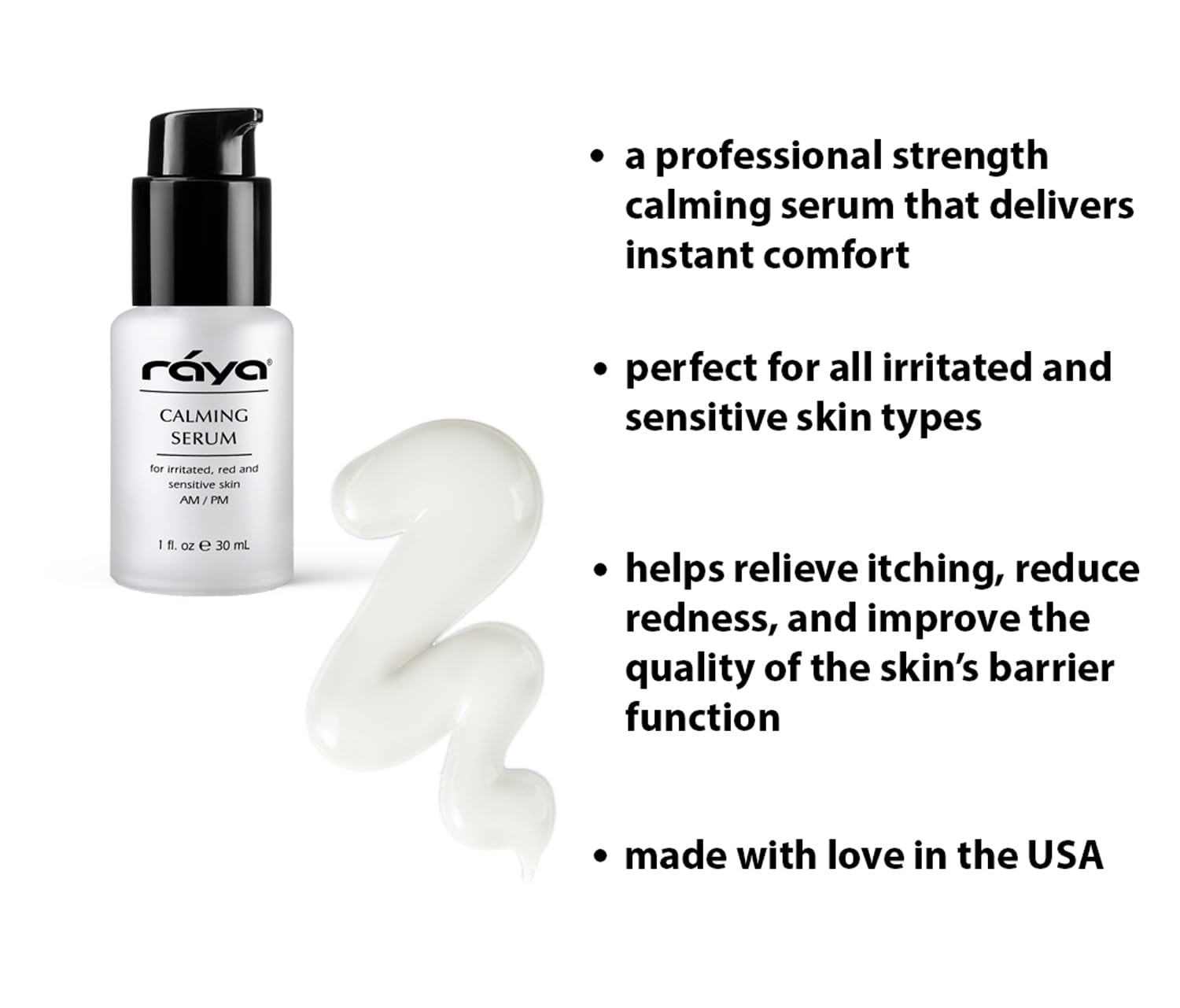 Raya Calming Serum (504) | Calming Facial Treatment for Irritated & Sensitive Skin