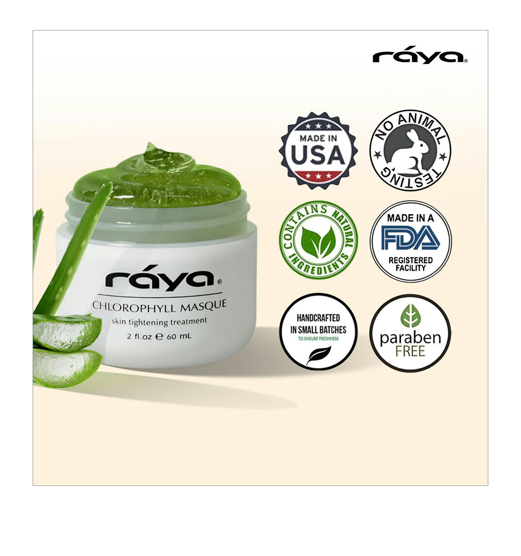 Raya Chlorophyll Masque (607) | Tightening Facial Mask for All Skin Types