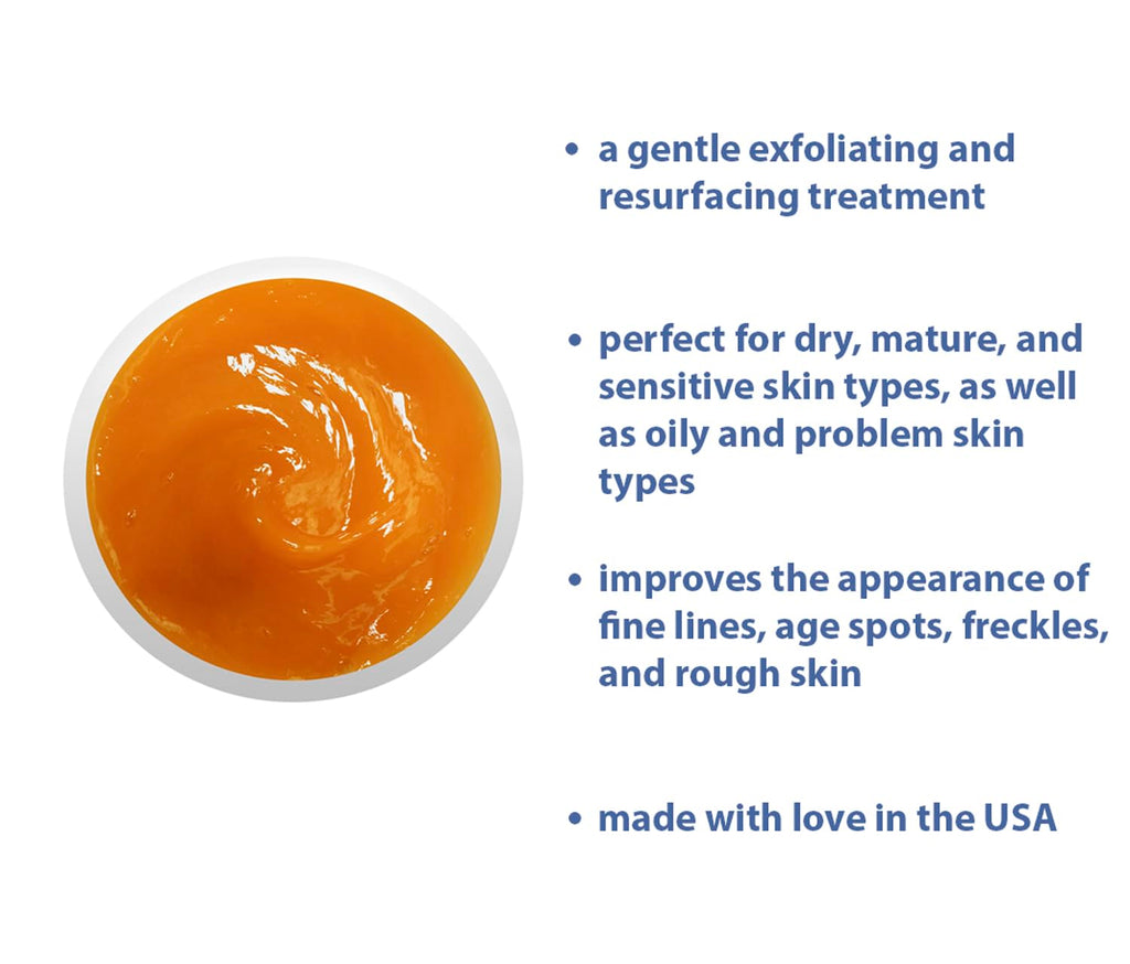 Raya Pumpkin Enzyme Facial Puree — Gentle Exfoliating Treatment for All Skin Types | Smooths Fine Lines and Minifies Pores