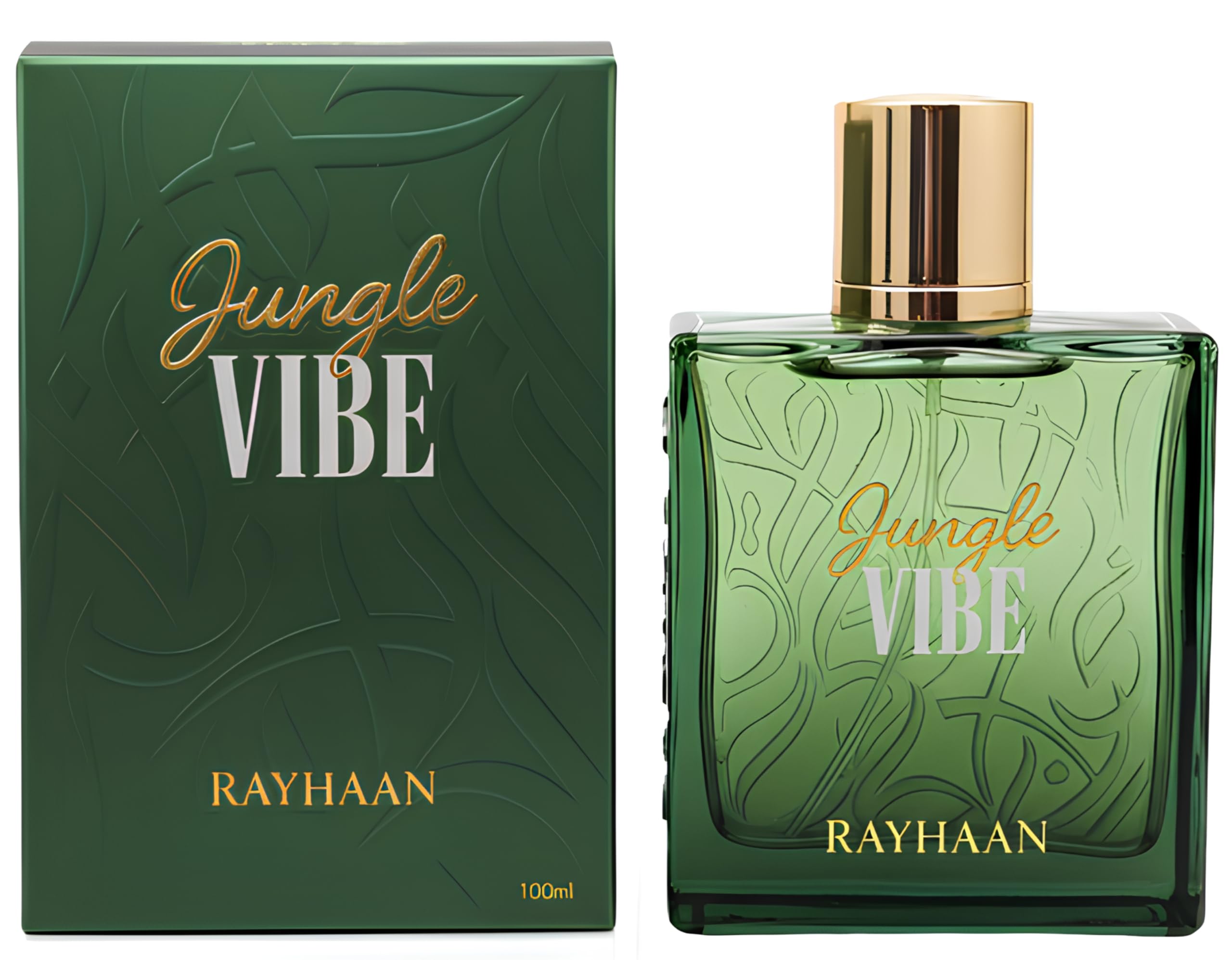 Rayhaan Jungle Vibe Eau de Parfum – Fresh Green Woody Musk for Unisex 100ml | French Avenue