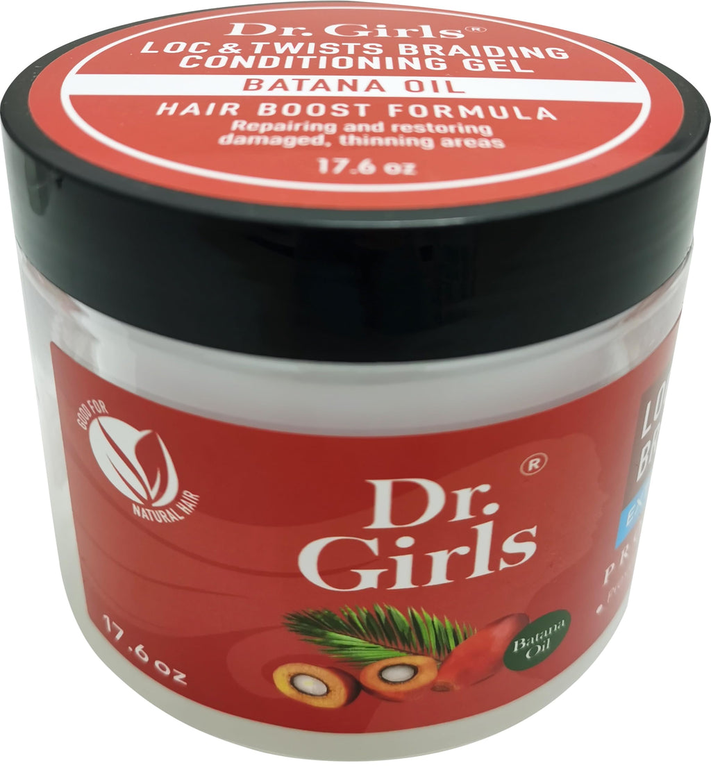 R&B Collection Dr. Girls Braiding Edge Gel – 17.6oz, 48-Hour Hold, Batana Oil