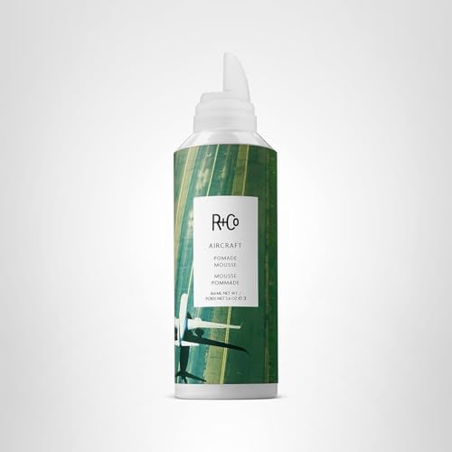 R+CO AIRCRAFT Pomade Mousse 166 ml – Texture, Curl Definition & Body