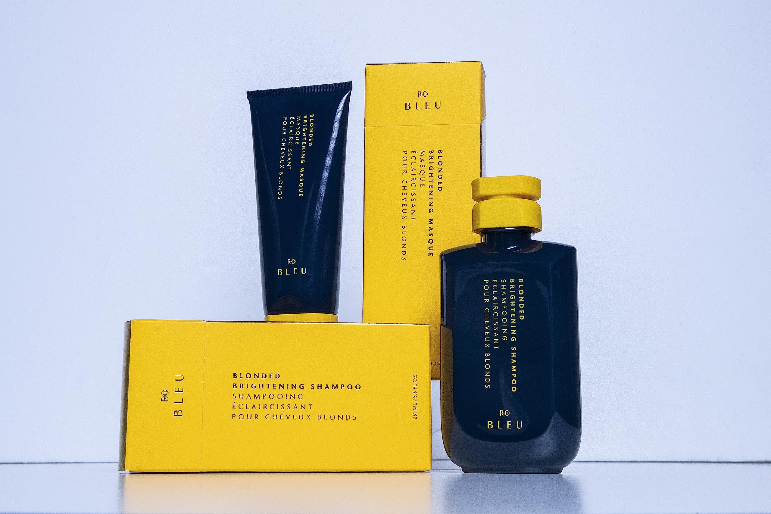 R+Co BLEU Blonded Brightening Masque – Repair, Hydration & Toner for Blondes | 5 oz