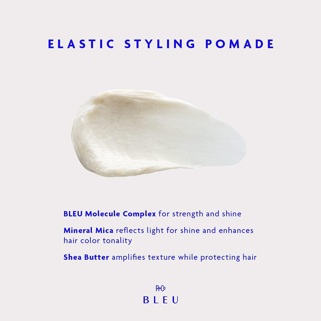 R+Co BLEU Elastic Styling Pomade – Light Hold, Piecey Texture, 1.7 oz