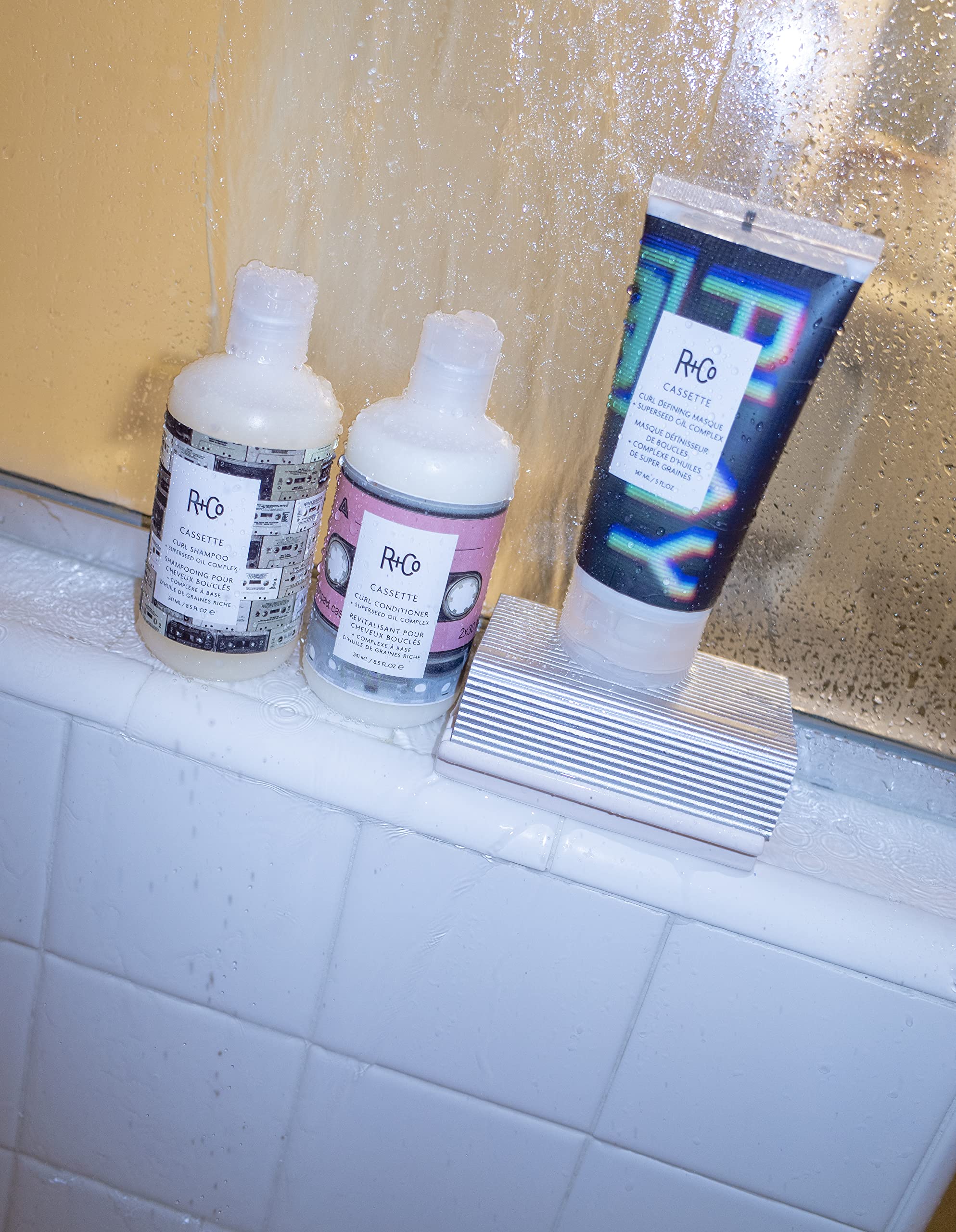 R+Co Cassette Curl Defining Masque | Deep Hydration for Defined Curls | Vegan + Cruelty-Free | 5 Oz