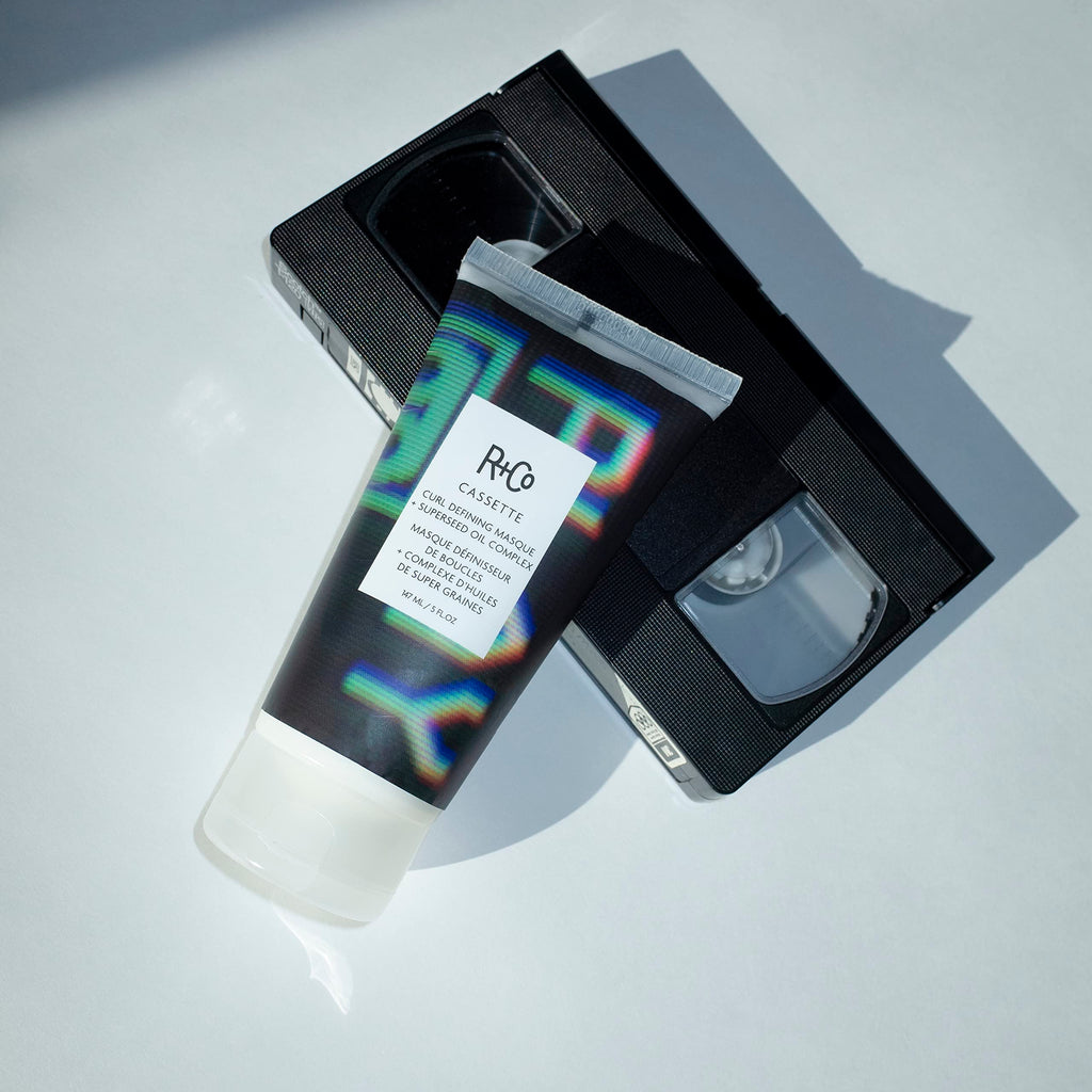 R+Co Cassette Curl Defining Masque | Deep Hydration for Defined Curls | Vegan + Cruelty-Free | 5 Oz