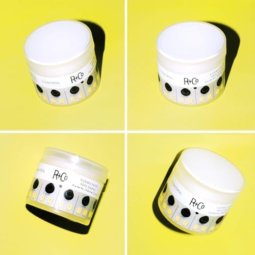 R+Co Control Flexible Paste – Medium Hold, Texture & Natural Matte Finish | Vegan & Cruelty-Free | 2.2 Oz Pack of 2