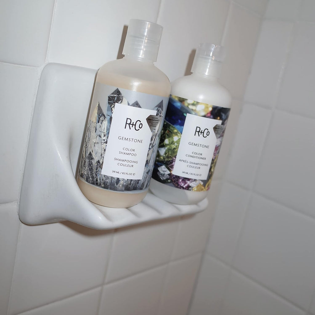 R+Co Gemstone Color Shampoo & Conditioner Set – Color Protection, Nourishment, Vegan & Cruelty-Free | 8.5oz (Pack of 2)