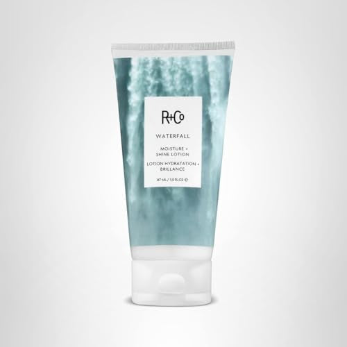 R+Co Waterfall Moisture & Shine Lotion – Lightweight Hydration for Fine to Extra-Long Hair | Vegan & Cruelty-Free | 5 oz
