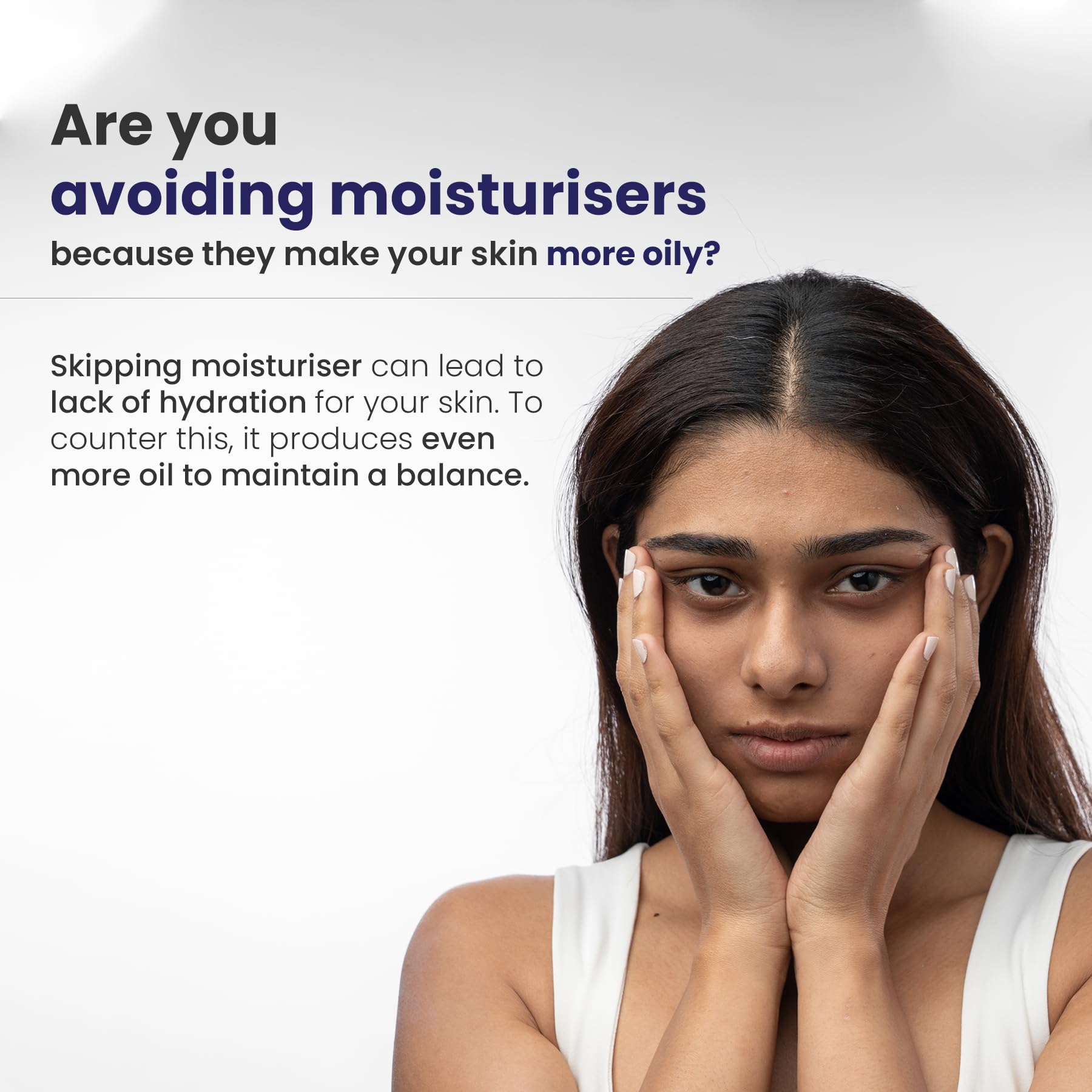 RE' EQUIL Oil Free Mattifying Moisturiser – Matte Finish, Pore Refining, 50g