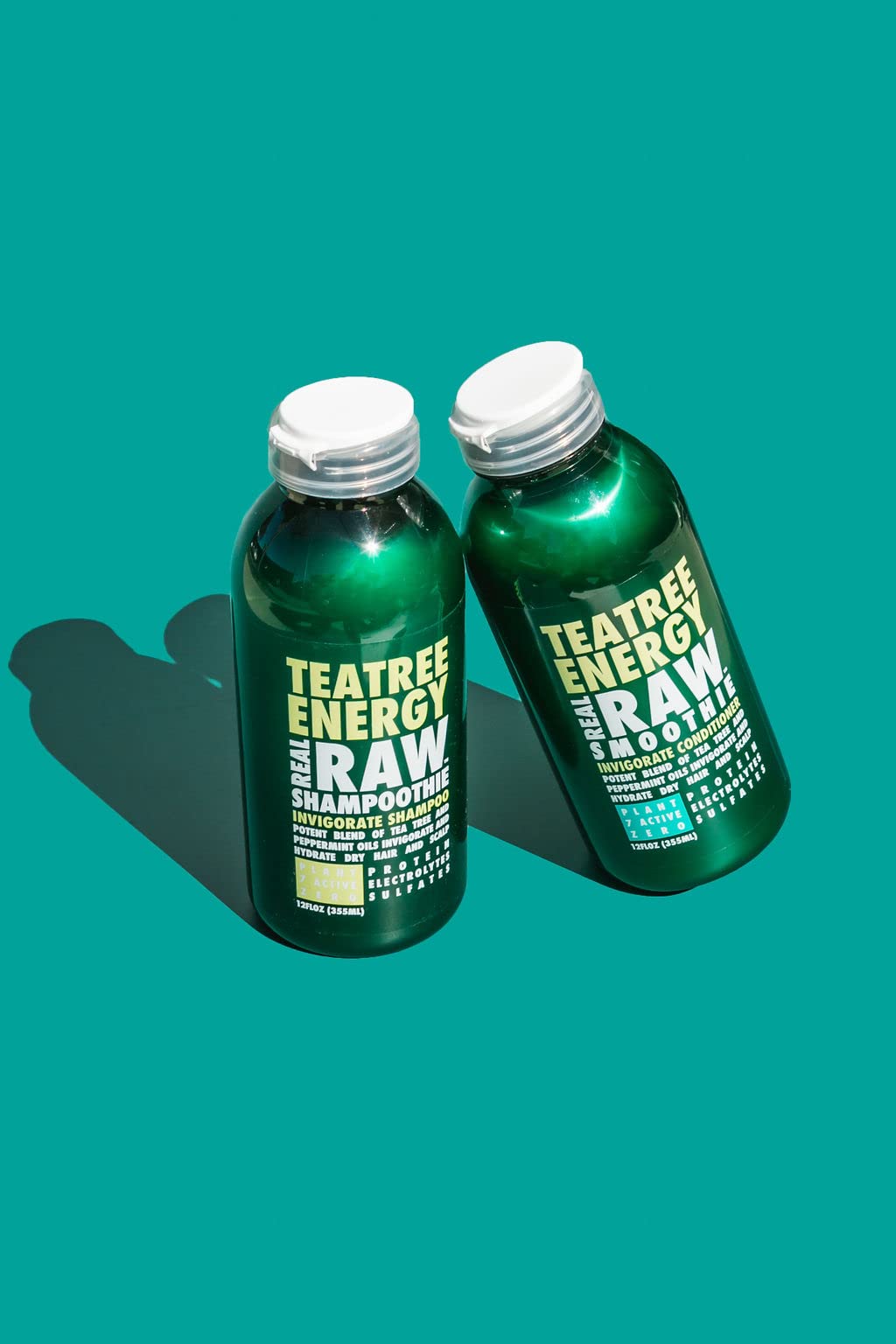 Real Raw Tea Tree Shampoo & Conditioner Set – Cleanse, Hydrate & Invigorate