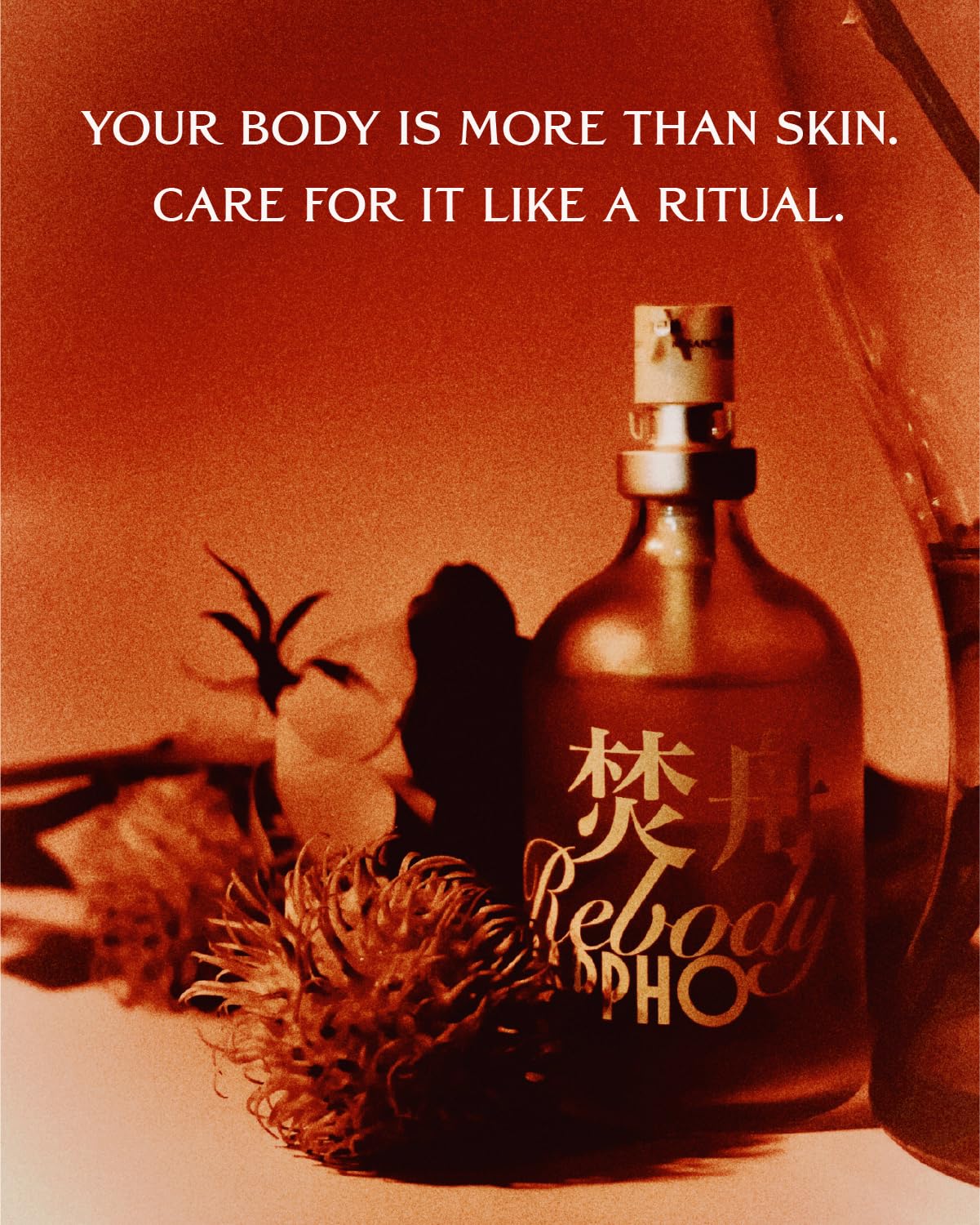 REBODY SAPPHO Bi-phase Body Serum – Ylang Jasmine, Nourishing & Firming, 100ml