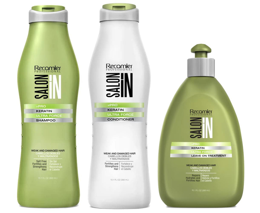 Recamier Pro Salon In +Pro Keratin Ultra Force 3-Piece Bundle