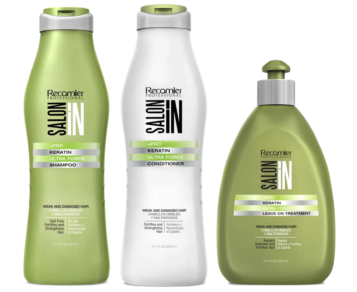 Recamier Pro Salon In +Pro Keratin Ultra Force 3-Piece Bundle