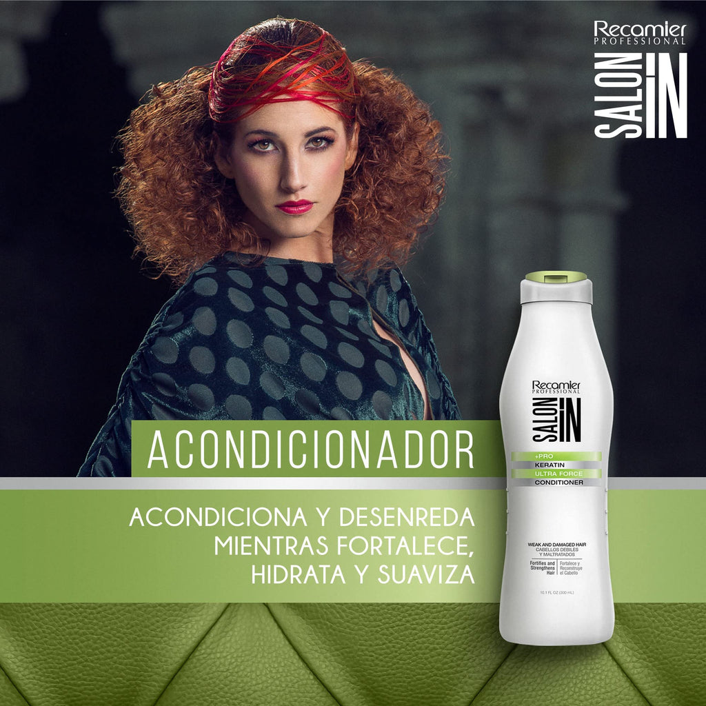 Recamier Pro Salon In +Pro Keratin Ultra Force 3-Piece Bundle
