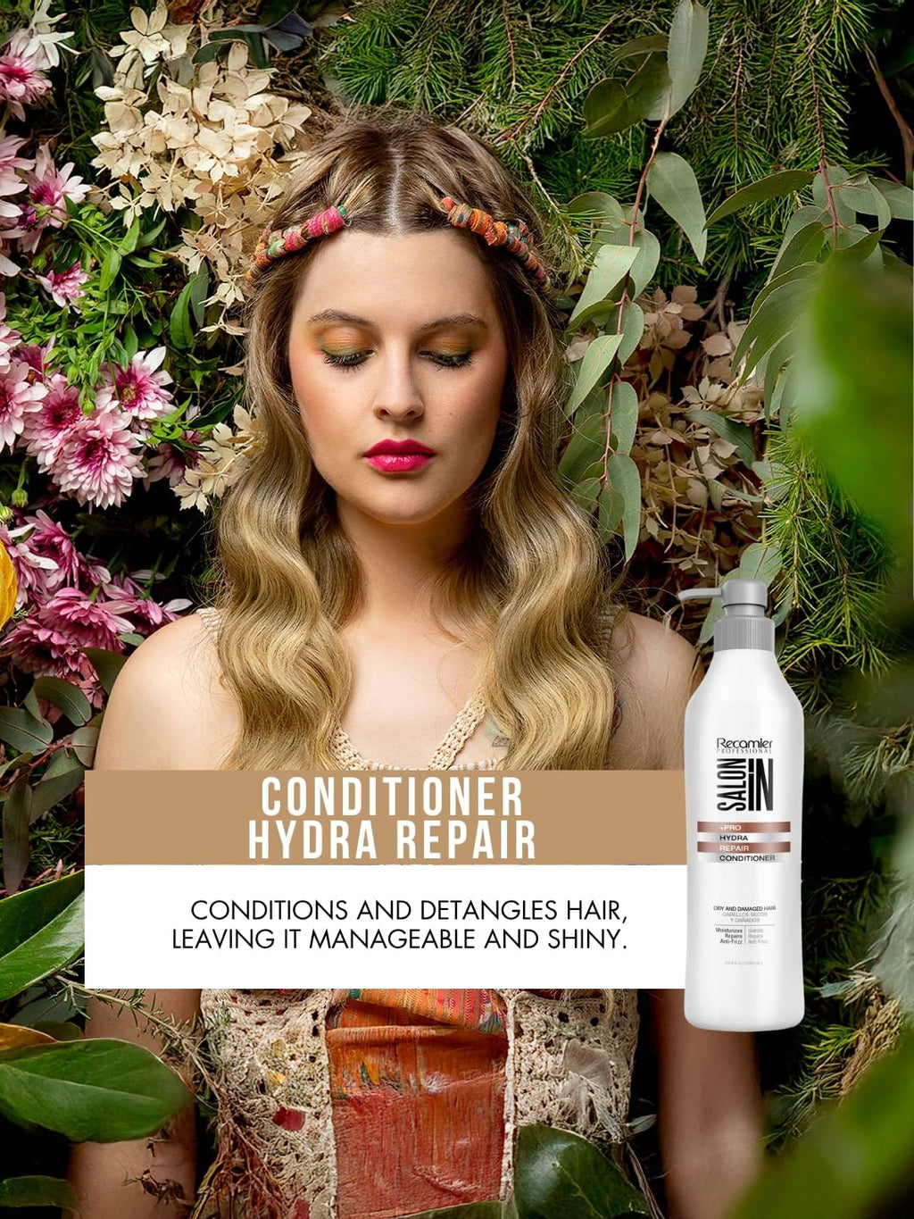 RECAMIER Hydra Repair Conditioner – Deep Moisture & Strength for Dry, Damaged Hair | Salon In