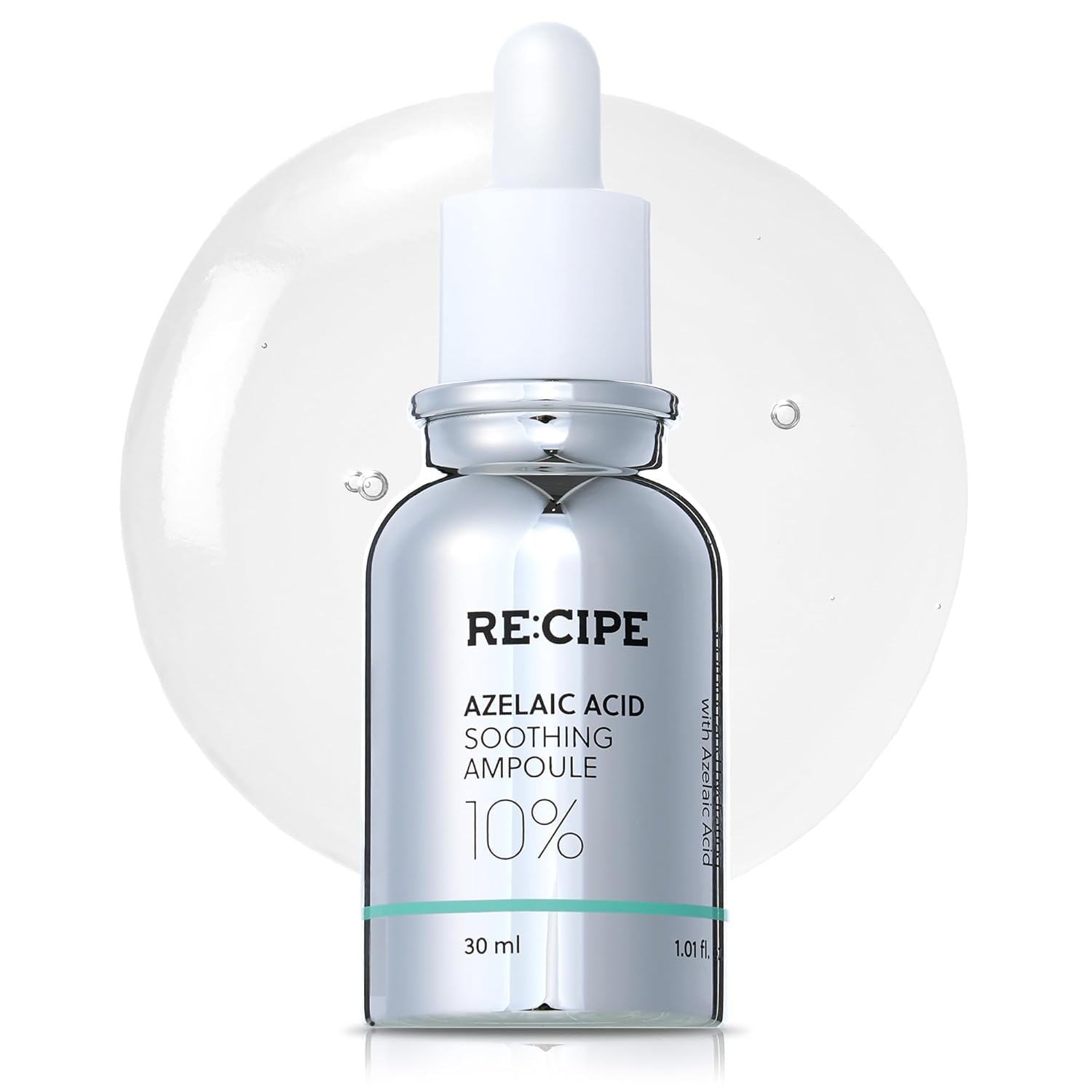 RE:CIPE Azelaic Acid 10% Soothing Ampoule – Calming Serum for Sensitive Skin | 1.01 fl oz