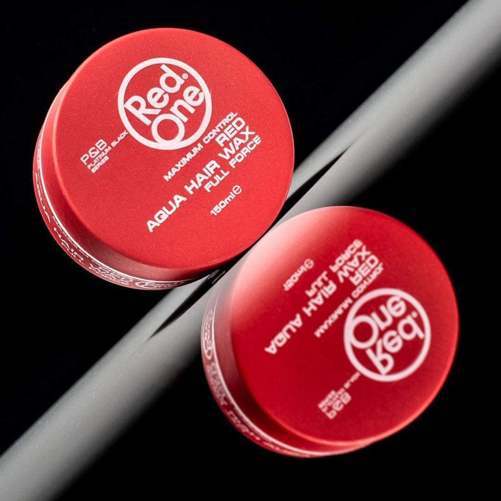 Redone Red One Maximum Control Red Aqua Hair Wax 150ml — Pack of 4 | High Shine, Strong Hold