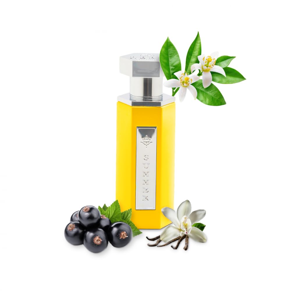 Reef Yellow Eau de Parfum for Women – 100ml | Blackcurrant, Jasmine & Vanilla Notes | Long-Lasting, Elegant Signature Scent | Reef Perfumes
