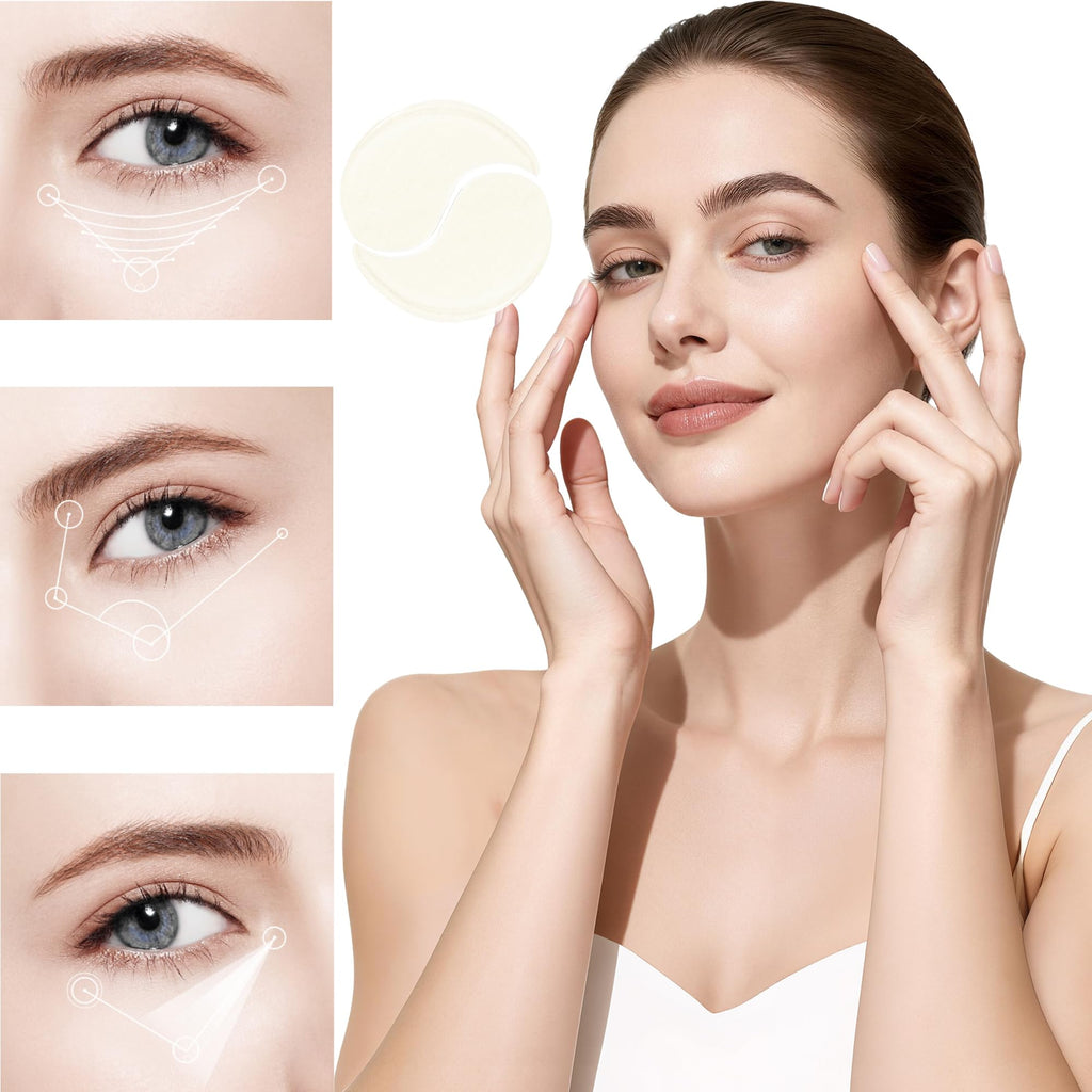 Reepic Cosmer Calcium Volume Eye Patches – 30 Pairs Hydrogel Under Eye Masks for Dark Circles & Puffiness