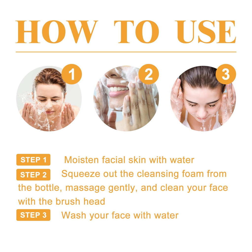 Reepic Cosmer Turmeric Facial Cleanser – Deep Cleansing Foaming Wash (2 Pcs)