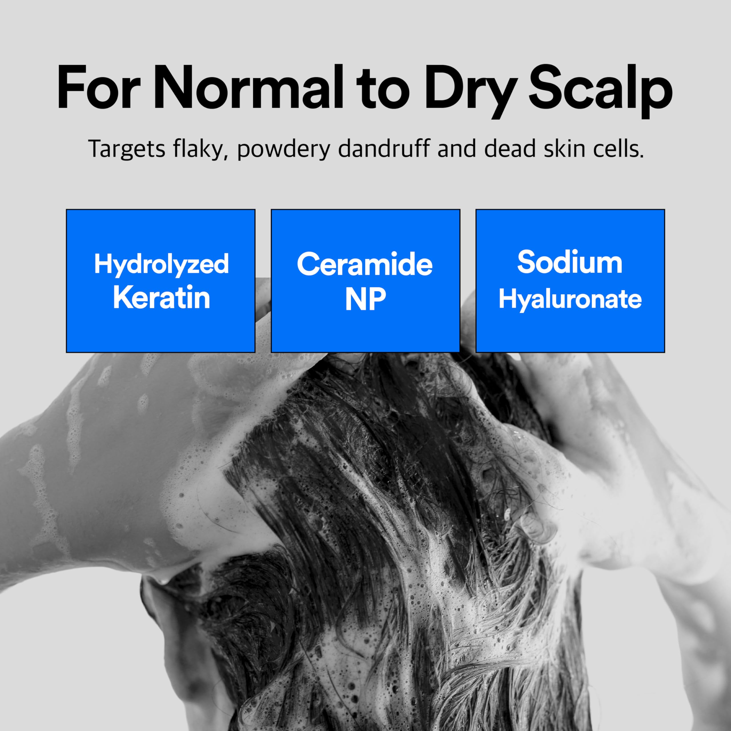 Refilled Hair-Recovery Cytokine Shampoo Plus Moisture Care – 12.8 oz | Thickening, Anti-Hair Loss, Hydration, Sulfate-Free