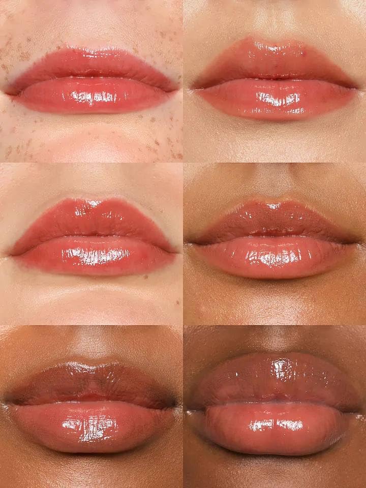 REFY Lip Gloss Dusk – High Shine, Nonstick Formula + Bonus Hydrating Sheet Masque