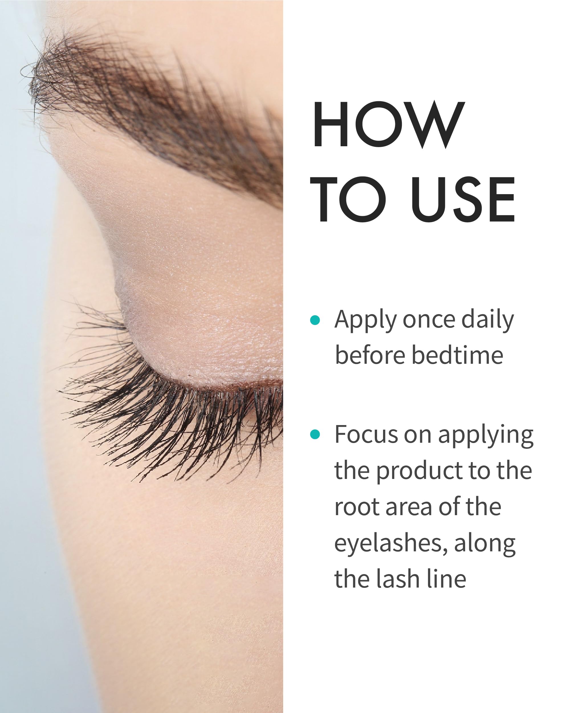 REJURAN Advanced Lash Enhancing Booster (3ml) – Fuller, Stronger Lashes with c-PDRN, Peptides & Biotin