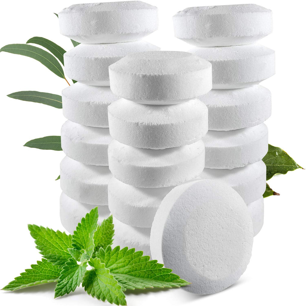 Relaxcation 18 Shower Steamers – Extra Strong, USA Made, Menthol-Camphor-Eucalyptus