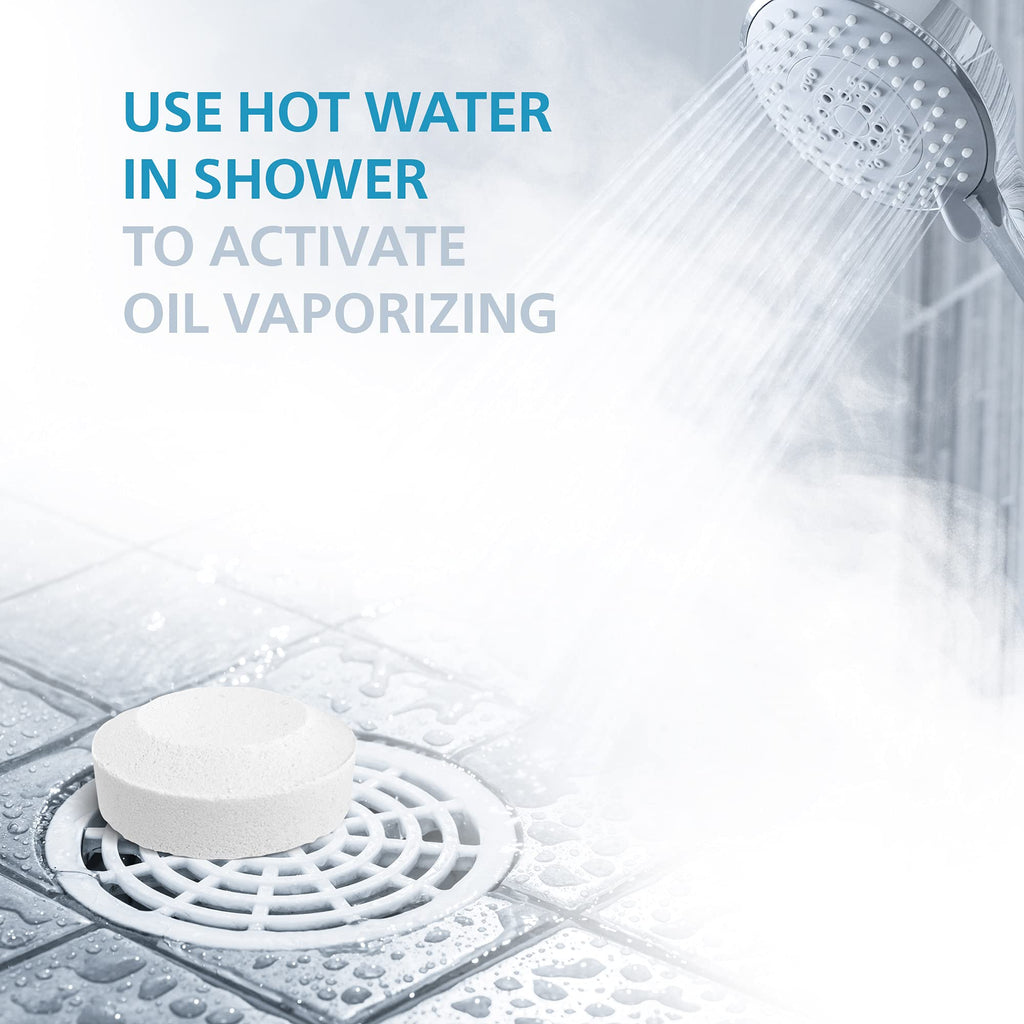 Relaxcation 18 Shower Steamers – Extra Strong, USA Made, Menthol-Camphor-Eucalyptus