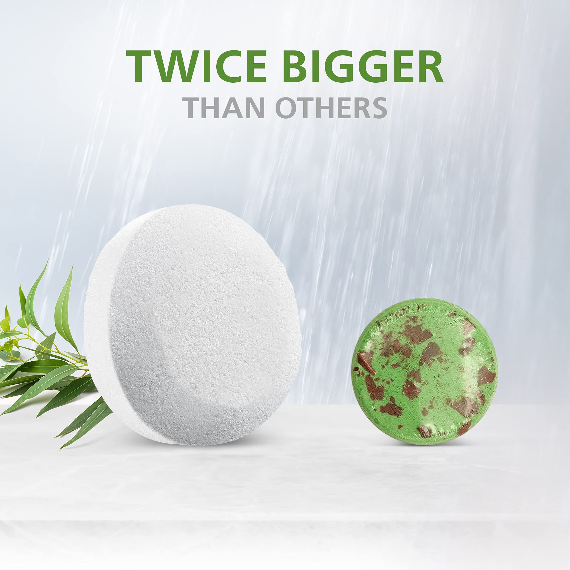 Relaxcation 18 Shower Steamers – Extra Strong, USA Made, Menthol-Camphor-Eucalyptus