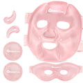 RelaxCoo Ice Face Eye Mask – Cold & Hot Gel Therapy for Dark Circles, Puffy Eyes & Headache Support