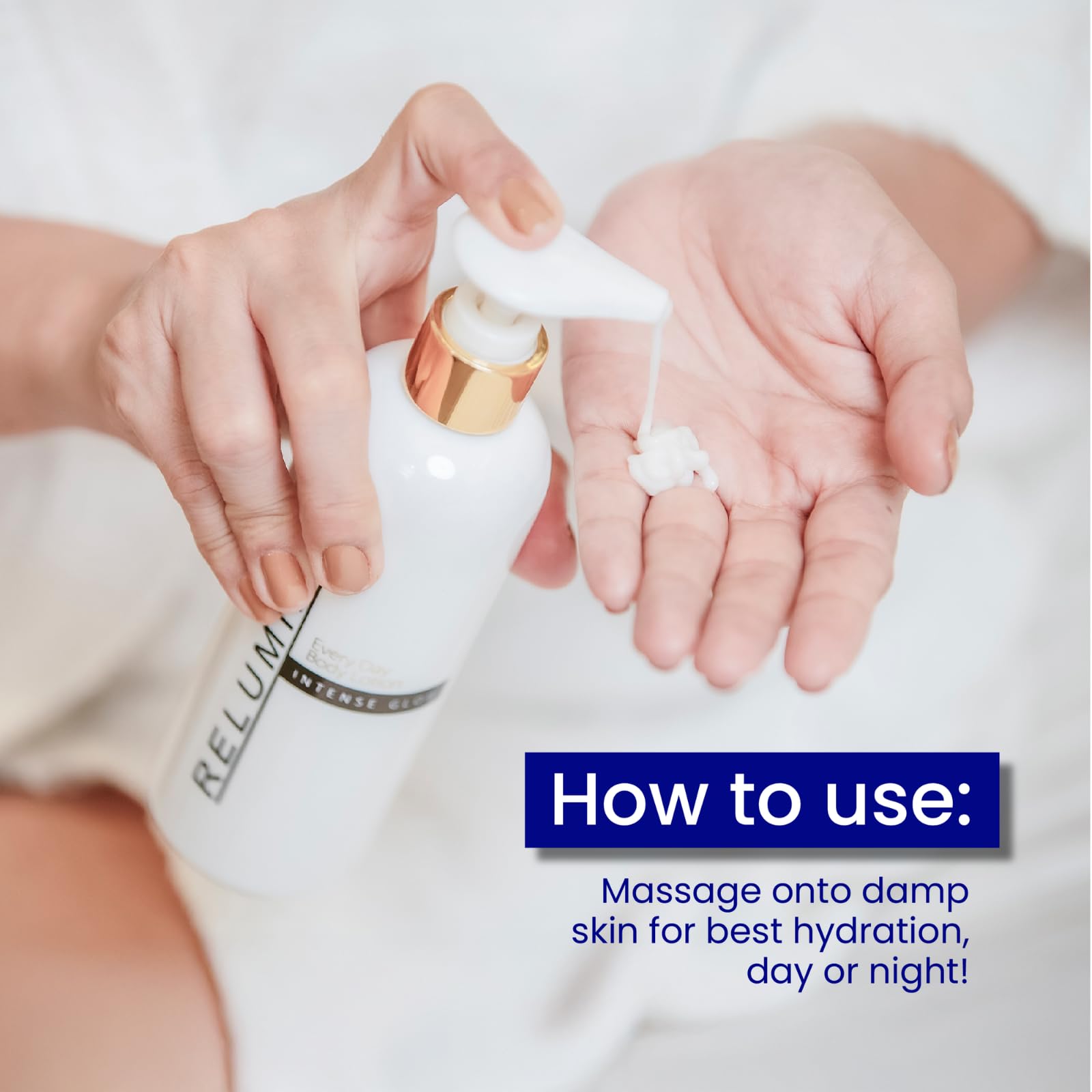 Relumins Intense Glow Every Day Body Lotion – 300ml | Daily Hydration for Soft, Silky Skin