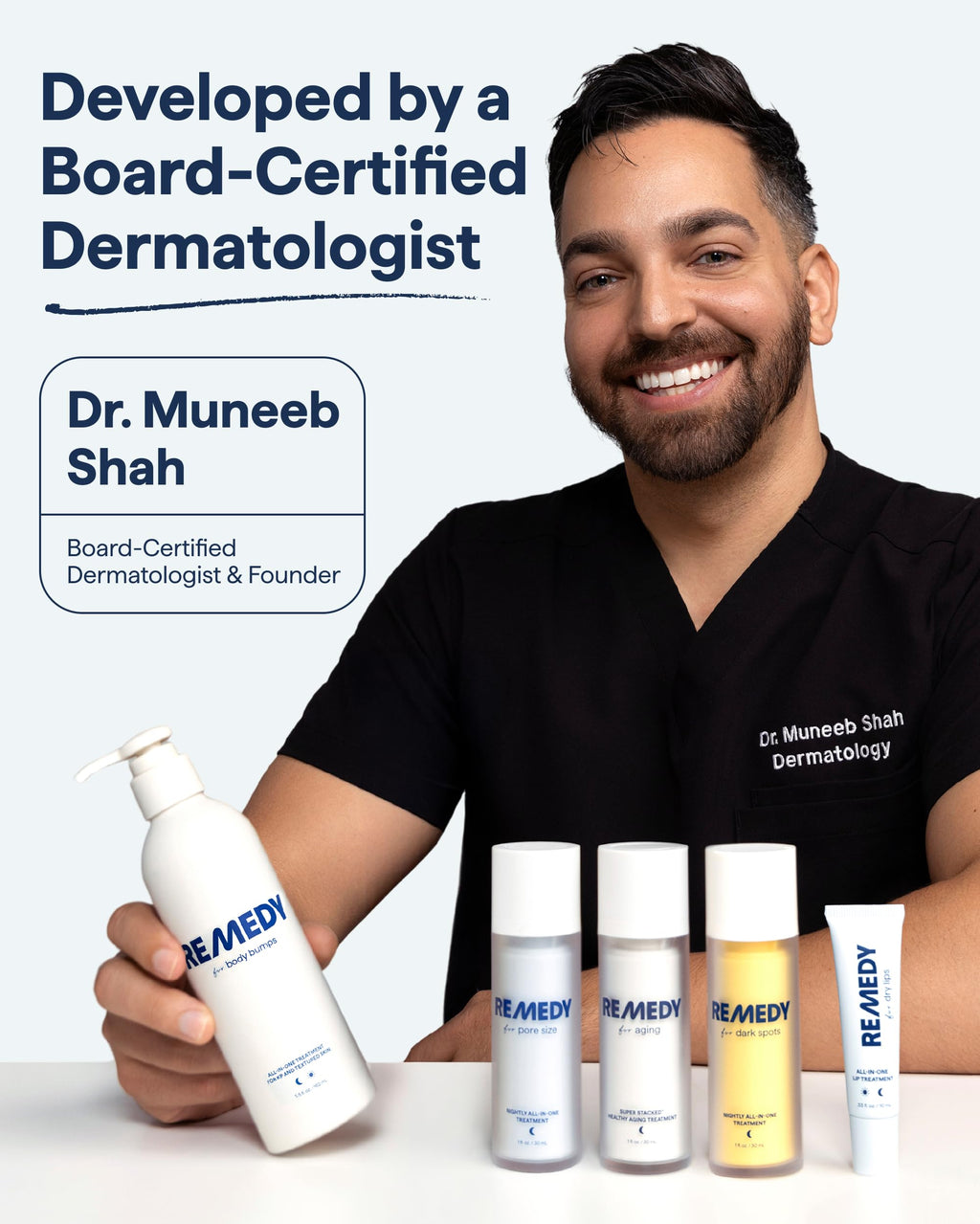 Remedy Science KP Exfoliating Body Moisturizer – Keratosis Pilaris Treatment by Dr. Shah