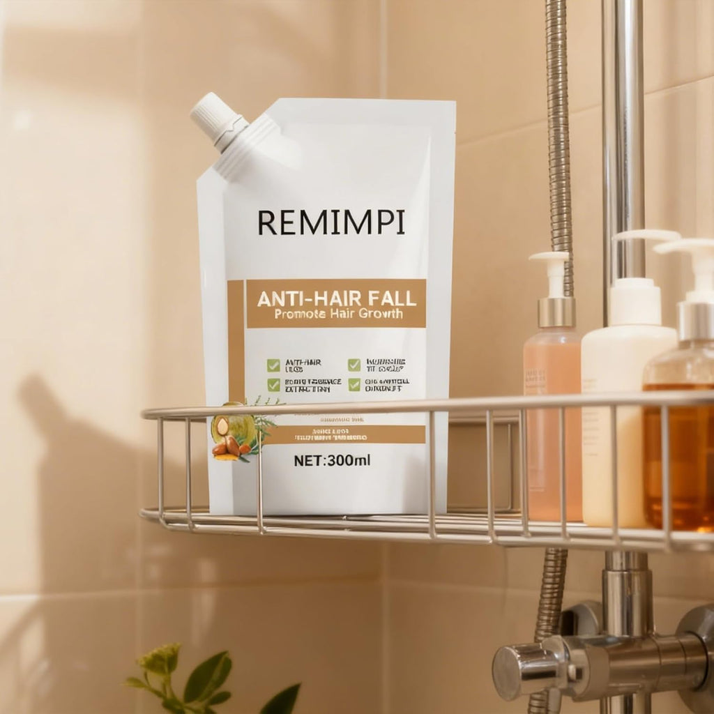 Remimpi Anti Hair Loss Shampoo – Plant-Powered Care for All Hair Types (2Pcs)