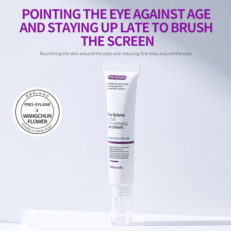 RETZLA Korea Active Anti-Wrinkle Eye Cream 20g – Hydration, Brightening & Firming