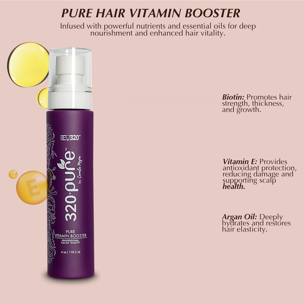 Rev320 320Pure Hair Vitamin Booster Spray – Strengthen & Stimulate Hair Growth